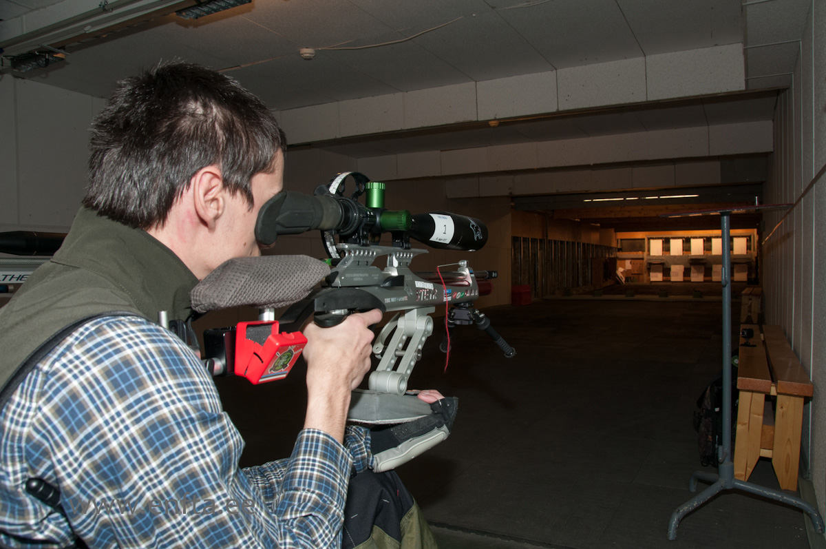 0118   Romi Agar, Steyr LG 110 Field Target, Nikko Stirling Diamond 10 50x60